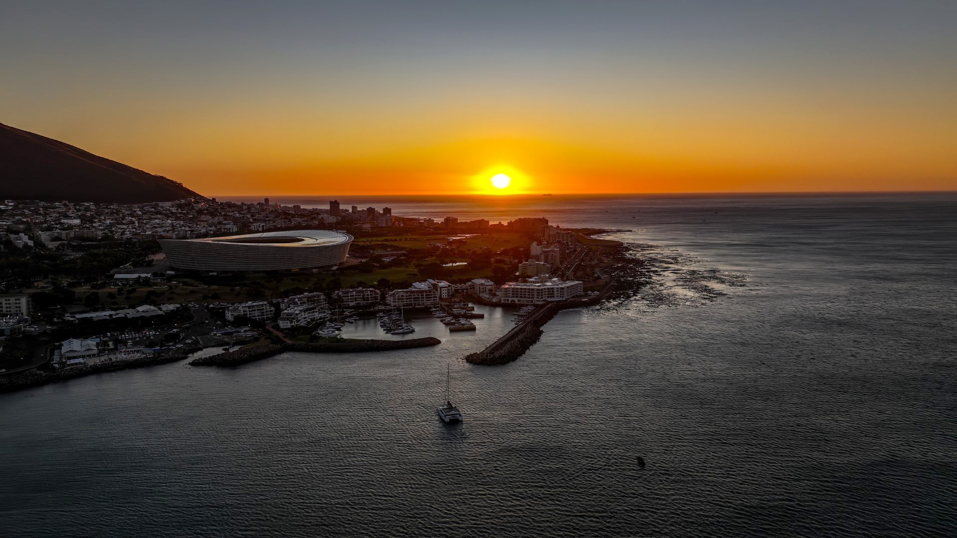 Cape Town harbour luxury vessels